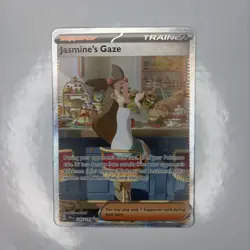 Pokemon TCG Jasmine's Gaze Surging Sparks Illustration Rare Card 245/191 - Image 1
