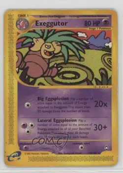 Exeggutor Pokemon e-Card Series Aquapolis #13 2003 - Image 1