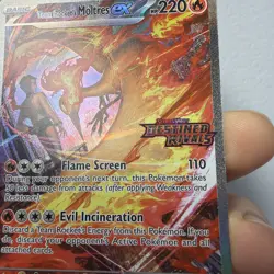 Team Rocket's Moltres ex - (Destined Rivals Stamp) 229/182 Miscellaneous Cards & - Image 3