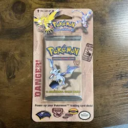OPENED! Pokemon - Fossil Blister Pack 1999 - NO CARDS- Aerodactyl - WOTC - Image 1