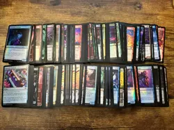 MTG Kamigawa Neon Dynasty Lot 226 Cards NM/M - Image 1