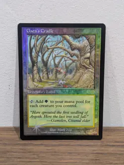 Gaea's Cradle Foil Judge Rewards Promo MTG Card EXCELLENT Magic the Gathering - Image 2