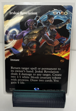 Jeskai Revelation (Borderless) Tarkir: Dragonstorm Regular - Image 1