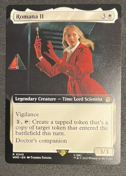 Romana II (Extended Art) Universes Beyond: Doctor Who Regular MTG - Image 1