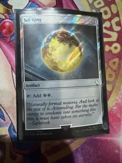 Sol Ring (0357) (Surge Foil) Commander: Final Fantasy Foil LP - Image 1