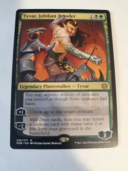 MTG - Tyvar, Jubilant Brawler - Phyrexia All Will Be One - Image 1