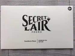 2024 MTG Secret Lair Seedborn Muse Promo EN Rainbow Foil (NEW SEALED) - Image 1