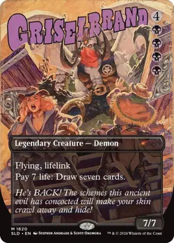 Griselbrand (1620) Non-Foil MTG Secret Lair Outlaw Anthology English NM-Mint - Image 1