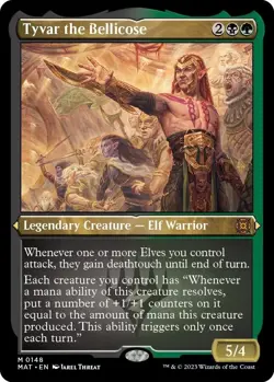 Tyvar the Bellicose Foil Etched NM/PACK-FRESH *Slye's Magic Shoppe* - Image 1