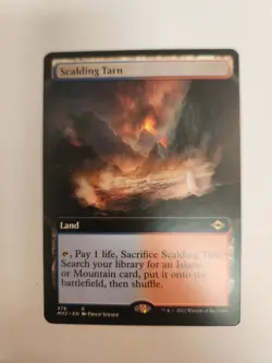 MTG Scalding Tarn 478 NM Borderless Extended Art Modern Horizons 2 MH2 Rare - Image 1