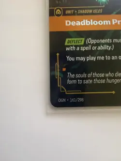 Deadbloom Predator - Riftbound Origins - OGN 161/298 - ENGLISH - FOIL - Image 3