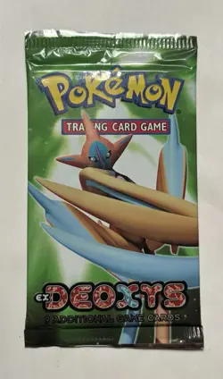 2005 Pokemon EX Deoxys Booster Pack Sealed - Likely Light 16.96 G - Image 1