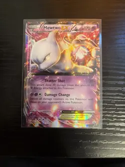 Mewtwo EX XY107 - Black Star Promo - Ultra Rare Holo - NM - Pokemon TCG 2016 - Image 1