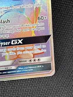 Blastoise GX 218/214 Unbroken Bonds Secret Rare Rainbow Full Art POKEMON TCG! - Image 3