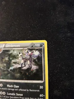 Pokemon TCG Umbreon XY96 Black Star Promo *Heavily Played - Image 3