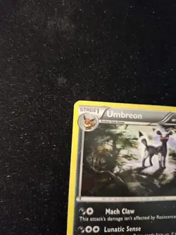 Pokemon TCG Umbreon XY96 Black Star Promo *Heavily Played - Image 5