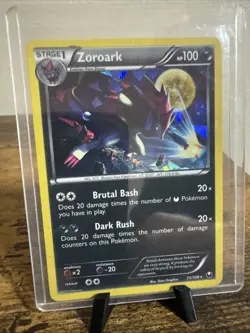 Pokemon - Zoroark - 71/108 - Dark Explorers - Cracked Ice Holo Rare Exclusive LP - Image 2