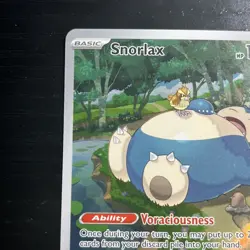 Snorlax SVP 051 Illustration Rare - Pokemon 151 ETB Black Star Promo Sealed NM/M - Image 2