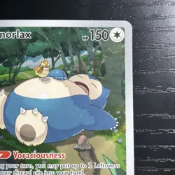 Snorlax SVP 051 Illustration Rare - Pokemon 151 ETB Black Star Promo Sealed NM/M - Image 3