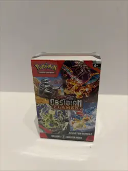 Pokemon TCG Obsidian Flames Booster Bundle SEALED 6 Packs - Image 1