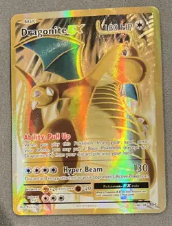 POKEMON TCG DRAGONITE EX FULL ART ULTRA RARE BASIC 106/108 EVOLUTIONS 2016 MP/HP - Image 1