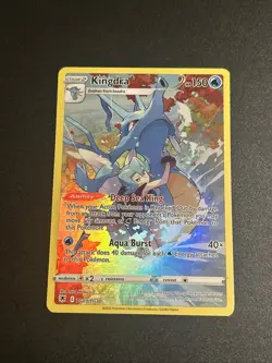 Pokemon TCG Kingdra TG03/TG30 Swsh10: Astral Radiance Trainer Gallery Holo - Image 1