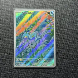 Pokemon TCG Scarlet and Violet Base Set 205/198 Clauncher Illustration Rare - NM - Image 1