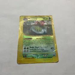 Pokemon Venusaur #30/165 Reverse Holo Rare - 2002 Expedition Base Set - DMG! - Image 3