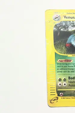 Pokemon Venusaur #30/165 Reverse Holo Rare - 2002 Expedition Base Set - DMG! - Image 5