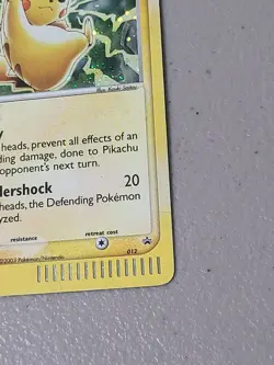 Pokemon TCG Pikachu TCG Black Star Promo 012 E-Reader Holo - HP - Image 5
