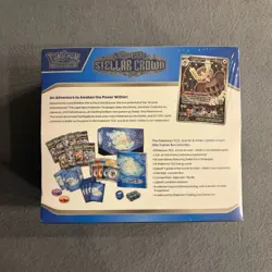 Pokemon Scarlet & Violet Stellar Crown ETB Elite Trainer Box New Sealed - Image 2