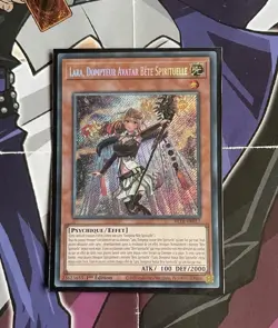 👸🏼 Yu-Gi-Oh! Lara, Dompteur Avatar Bete Spirituelle SECRET RARE BLTR-FR017 - Image 1