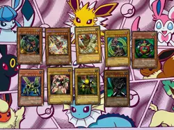 Yu-Gi-Oh! BUNDLE (x9) - w/ Dark Magician Girl, Dark Magician of Chaos - PLAYED - Image 1