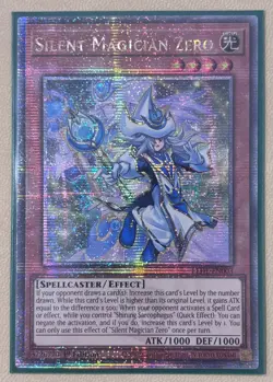 Silent Magician Zero LEDE-EN003 Quarter Century Secret Rare 1st Ed - Image 1