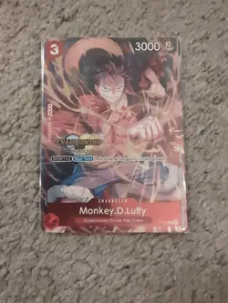 One Piece Card Game Monkey.D.Luffy P-006 Championship 2023 English - Image 1