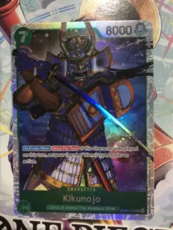 Kikunojo EB04-012 SR The Azure Seas Seven One Piece CCG ENGLISH OP14 - Image 1