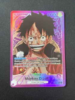One Piece TCG MONKEY.D.LUFFY OP05-060 - ENG ENGLISH - Image 1