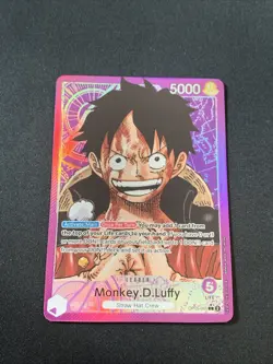 One Piece TCG MONKEY.D.LUFFY OP05-060 - ENG ENGLISH - Image 3