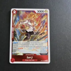 One Piece TCG - Sanji - Starter Deck EX: Gear 5 ST21-003 Foil - Image 1
