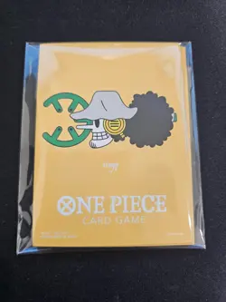 ONE PIECE Card Game Official Don Sleeves Limited Bandai Japan (10pc) - Usopp NEW - Image 1
