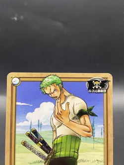 Roronoa Zoro One Piece Card Game Japanese Vintage TCG Bandai TD-C12 - Image 2