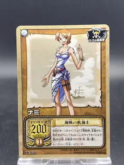 Nami One Piece Card Game Japanese TCG BANDAI Common LK-C09 - Image 1