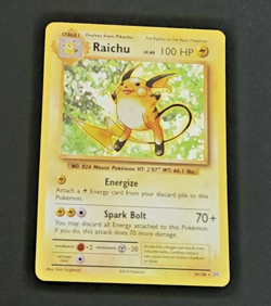 2016 Pokemon XY Evolutions RAICHU Holo #36/108 ( Foil NM Rare ) - Image 1