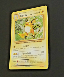 2016 Pokemon XY Evolutions RAICHU Holo #36/108 ( Foil NM Rare ) - Image 4