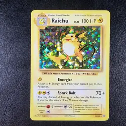 Raichu 36/108 - Holo Rare - XY Evolutions - Pokemon TCG - NM - Image 1