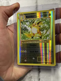 Pokemon TCG Raichu 36/108 Pokemon XY Evolutions Reverse Holo NM/MT Card Rare - Image 2