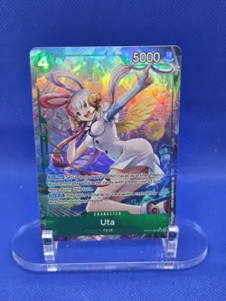 One Piece Carrying On His Will Uta OP13-023 Alternate Art SR Super Rare NM - Image 1