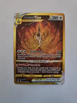 Arceus VSTAR Gold GG70/GG70 Pokemon TCG Crown Zenith English NM/M Pokemon Card - Image 1
