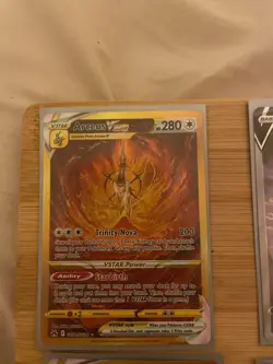 Arceus VSTAR Gold GG70/GG70 Pokemon TCG Crown Zenith English NM/M Pokemon Card - Image 1