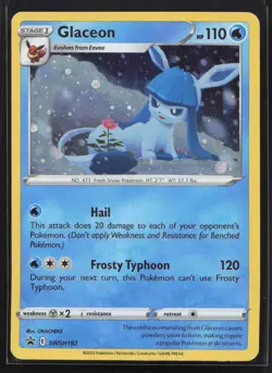 Glaceon - Promo SWSH: Sword & Shield Promo Cards SWSH192 NM - Image 1